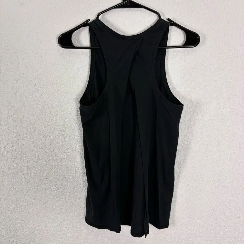 Lululemon‎ Slit Back Black Tank Top